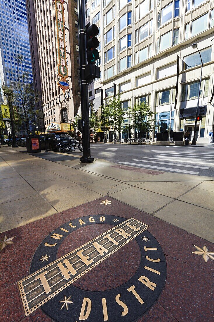 Theatre District, Chicago, Illinois, United States of America, North America