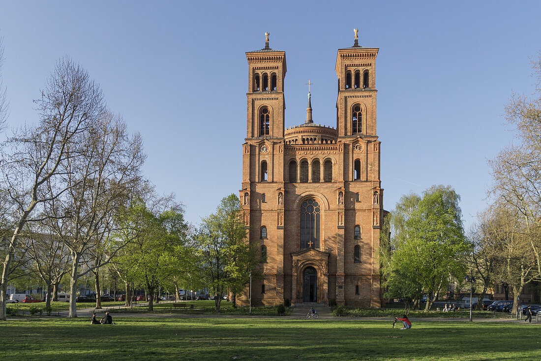 St. Thomas Church,  Mariannen Sqaure,  Kreuzberg,  Berlin