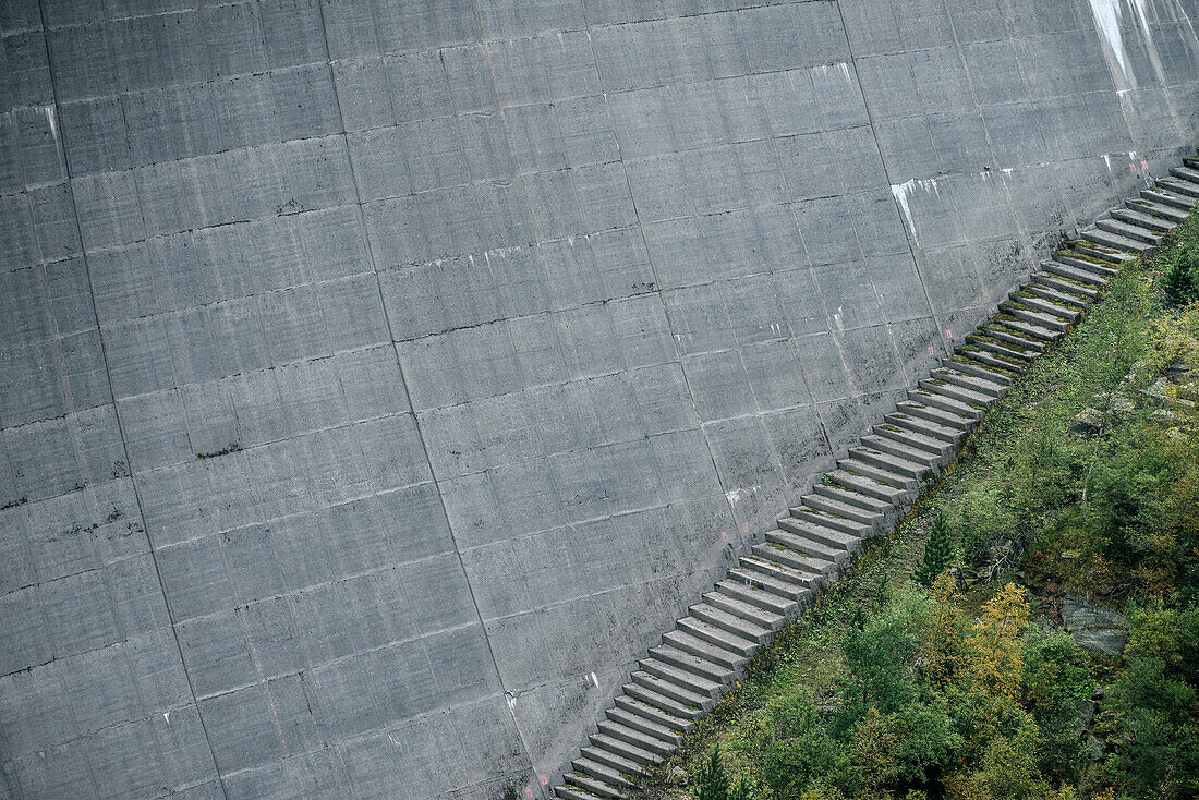 Schlegeis Staudamm, Zillertal, Tirol, Österreich, Alpen