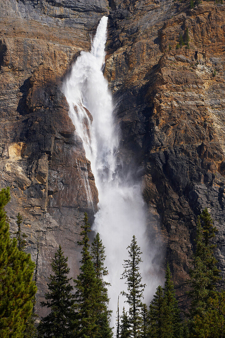 Takakkaw Falls, Yoho National Park, Rocky Mountains, British Columbia, Canada