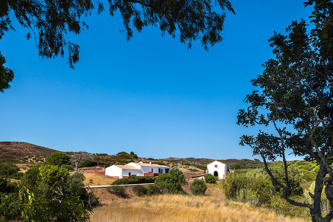 Chapel Nossa Senhora de Gualalupe, Vila do Bispo, Costa Vicentina, Algarve, Portugal