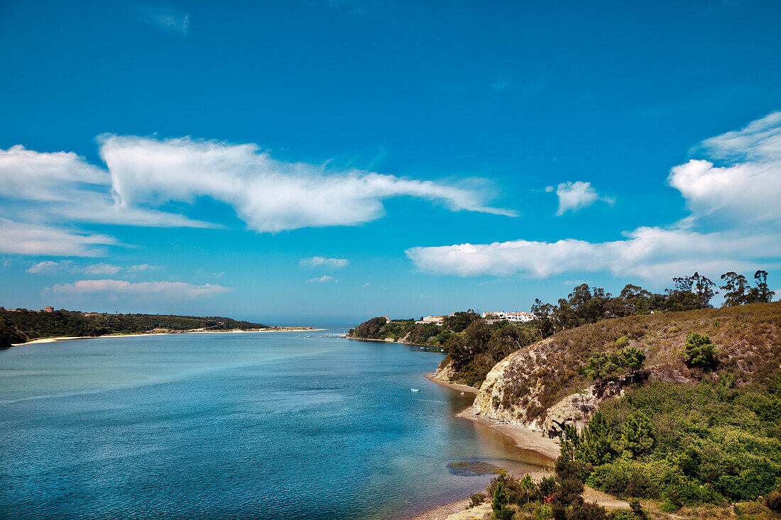 Bay, Vila Nova de Milfontes, Costa Vicentina, Alentejo, Portugal