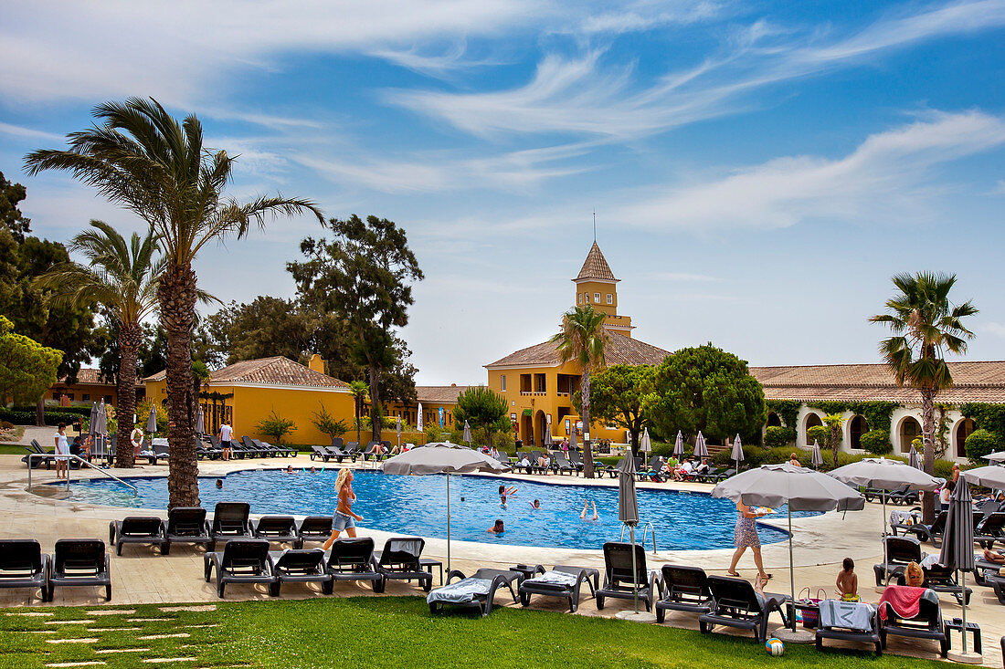 Hotel Vila Galé Albacora im Naturpark Ria Formosa, Tavira, Algarve, Portugal