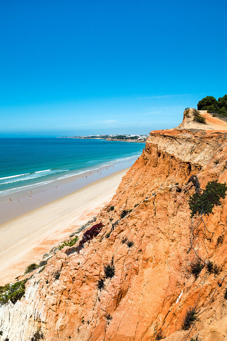 Cliffs, Praia de Falesia, Albufeira, Algarve, Portugal