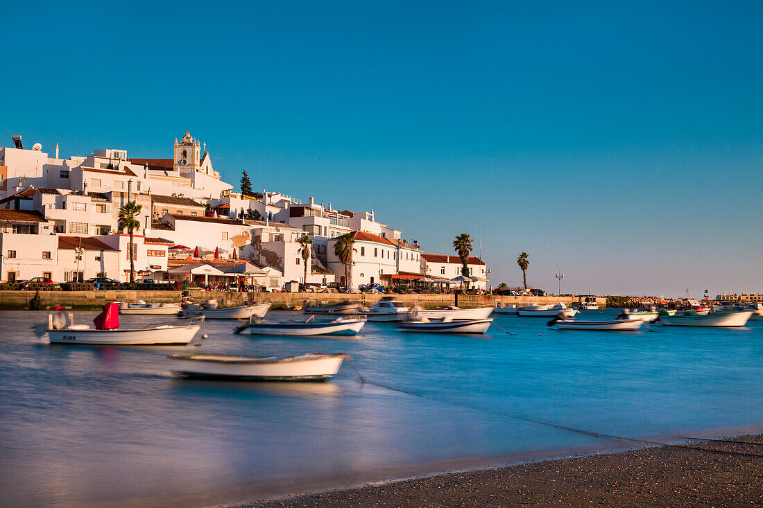 Blick auf Ferragudo, Faro, Algarve, Portugal