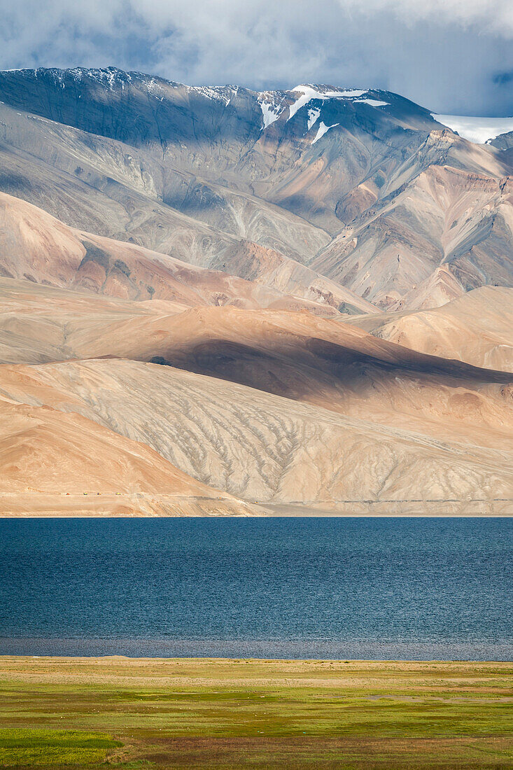 Tsomoriri Wetland Conservation Reserve (Lake Moriri), in the Changthang (literal meaning, northern plains) region of Ladakh, India.
