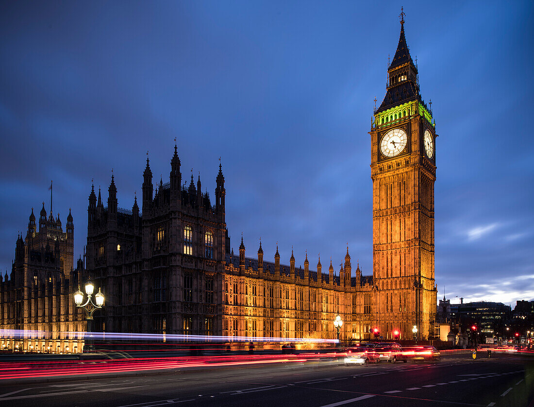 Big Ben, Houses of Parliament, UNESCO World Heritage Site, Westminster, London, England, United Kingdom, Europe