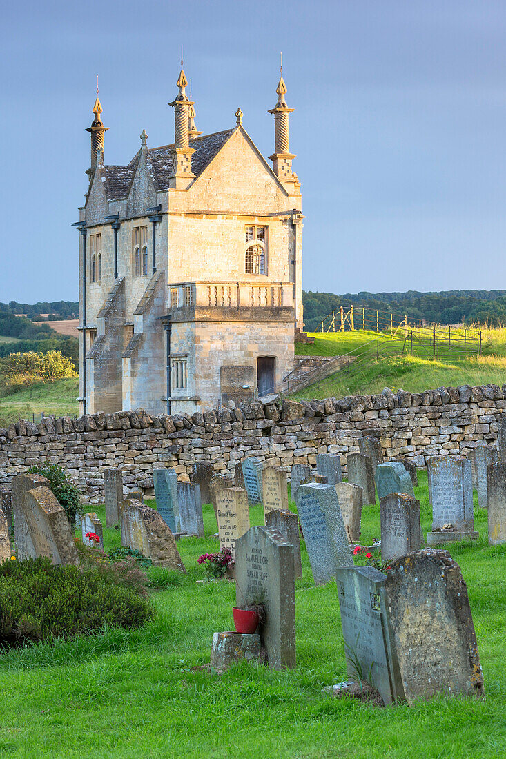 Jacobean house, a Grade II ancient monument called East Banqueting House at Chipping Campden in Oxfordshire, the Cotswolds, England, United Kingdom, Europe