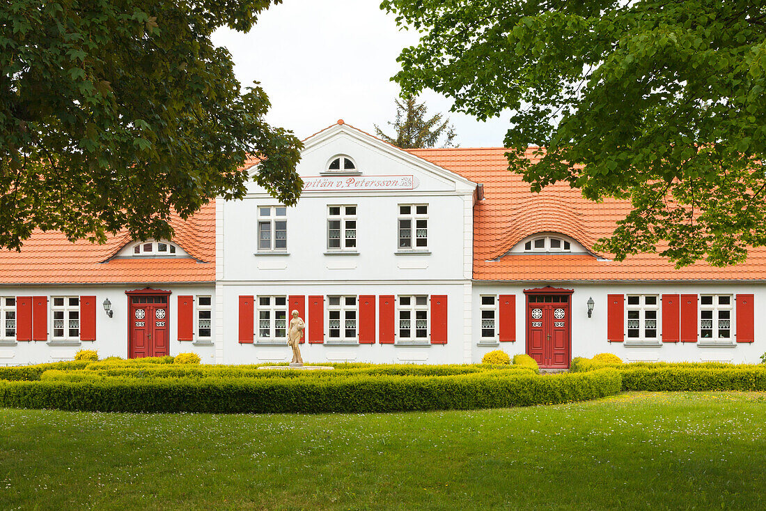 House at Born am Darss, Baltic Sea, Mecklenburg-West Pomerania, Germany