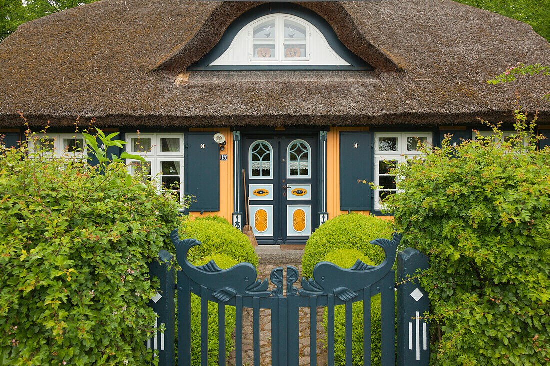 House at Born am Darss, Baltic Sea, Mecklenburg-West Pomerania, Germany