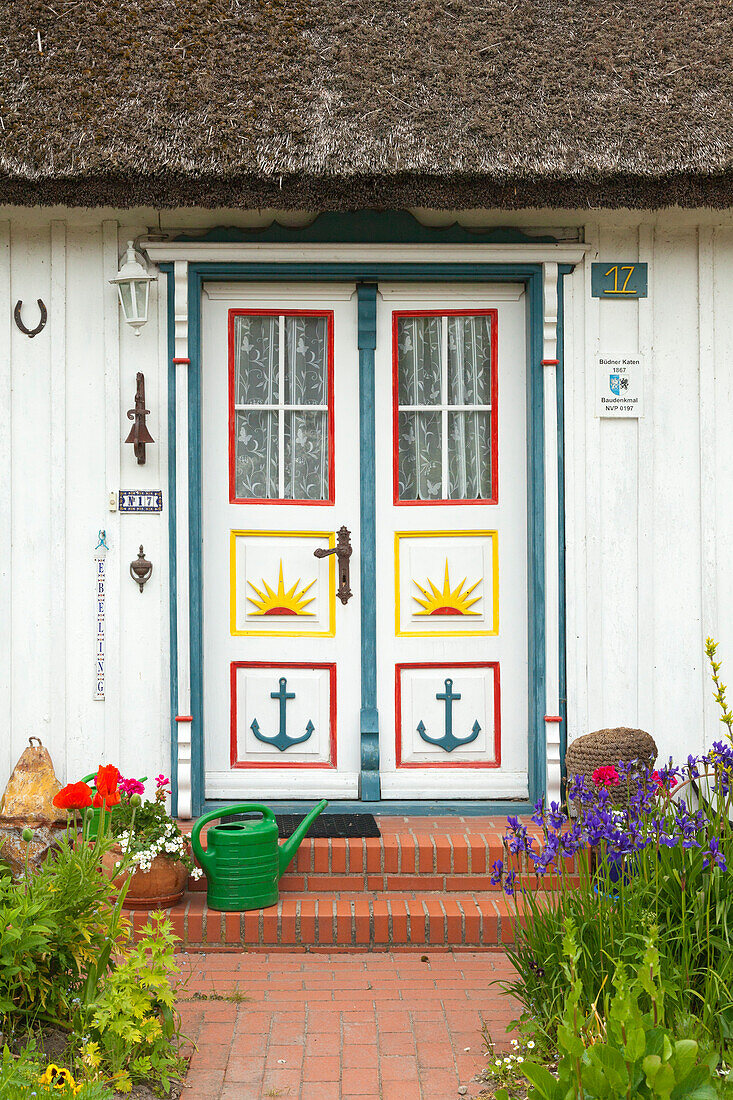 House in Born, Darss, Baltic Sea, Mecklenburg-West Pomerania, Germany