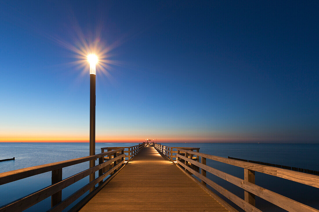 Seebrücke, Heiligendamm,  Ostsee, Mecklenburg-Vorpommern, Deutschland