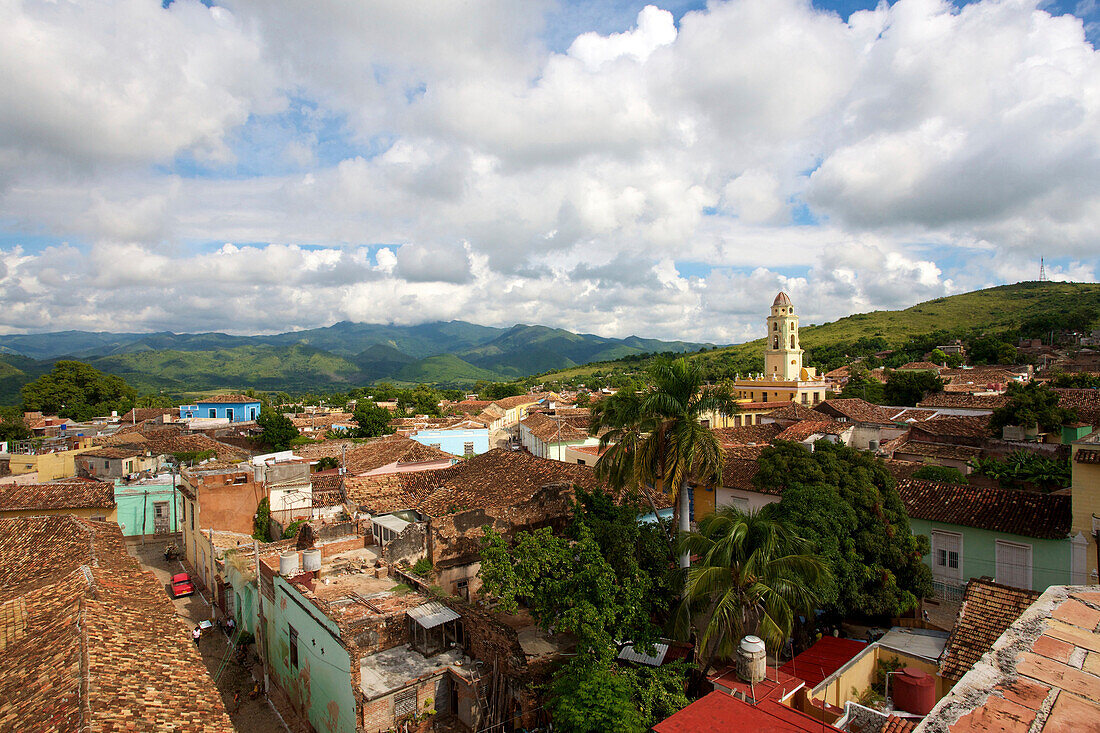 View over old town, Trinidad, Cuba