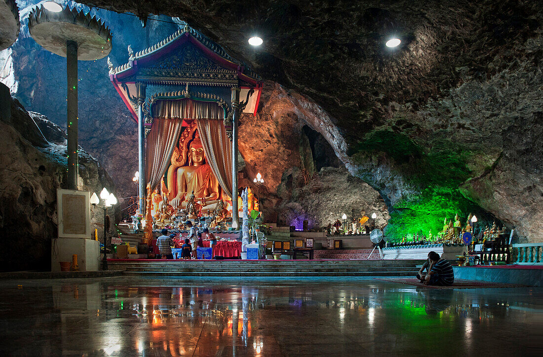 Wat Ban Tham, or The Dragon Temple, Kanchanaburi, Thailand