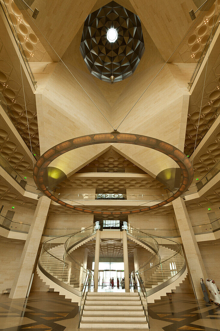 Inside the Museum of Islamic Art, Doha, Qatar