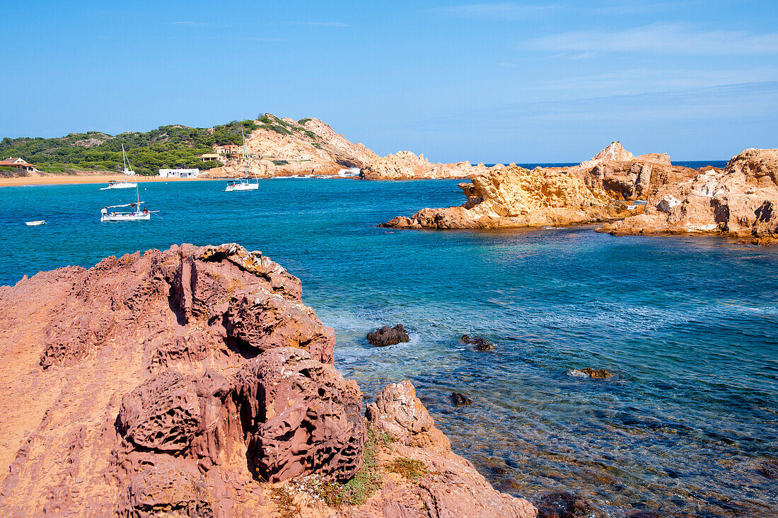 Cala Pregonda, Menorca, Balearic Islands, Spain