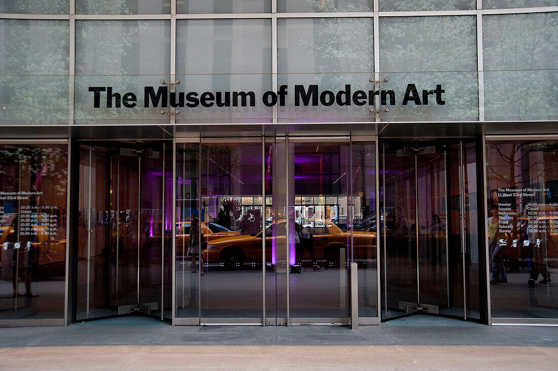 The Museum Of Modern Art Also Known As Moma, Manhattan, New York, Usa