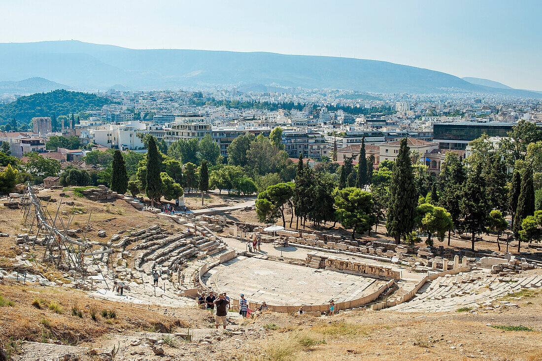 'Theatre of Dionysus, Acropolis; Athens, Greece'