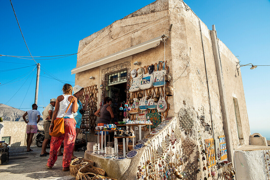 'Pyrgos Kallistis; Santorini, Greece'