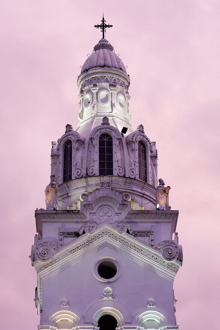 Bell Tower Of The Metropolitan Cathedral, Quito, Pichincha, Ecuador
