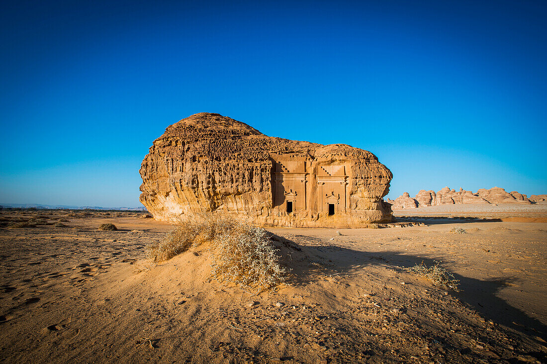Pre-Islamic archaeological site, Madain Saleh, Saudi Arabia