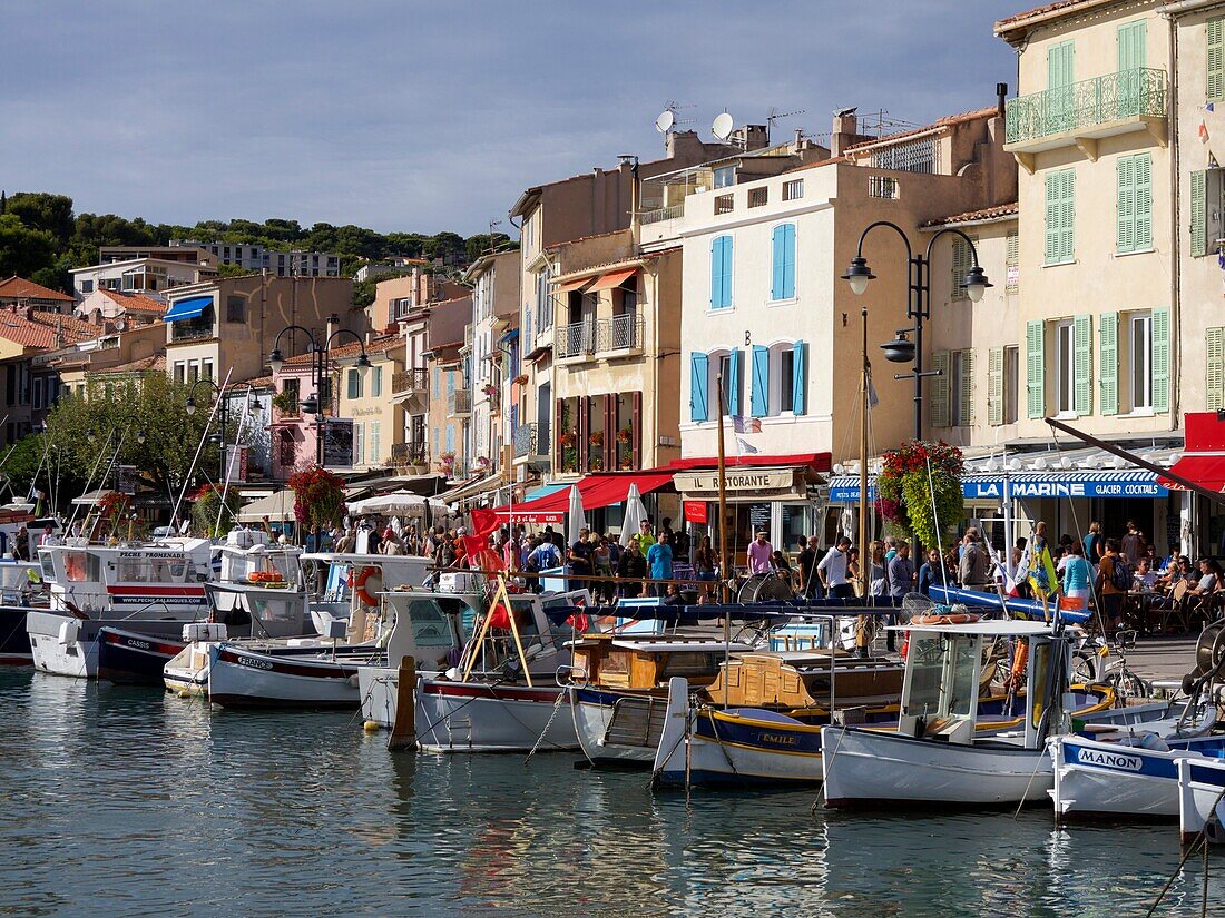 France,Var,Cassis harbour