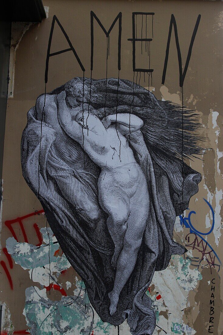 France, Paris, street art