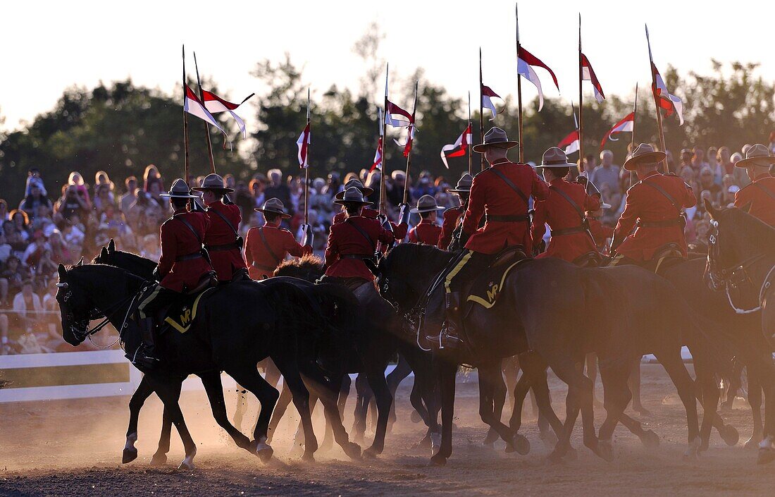 Canada, Ottawa, Royal Canadian Mounted Police (RCMP) Musical Ride