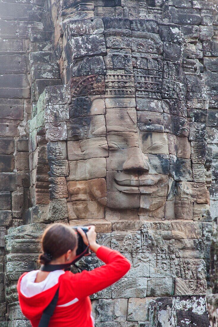 Cambodia,Siem Reap,Angkor Wat,Bayon Temple