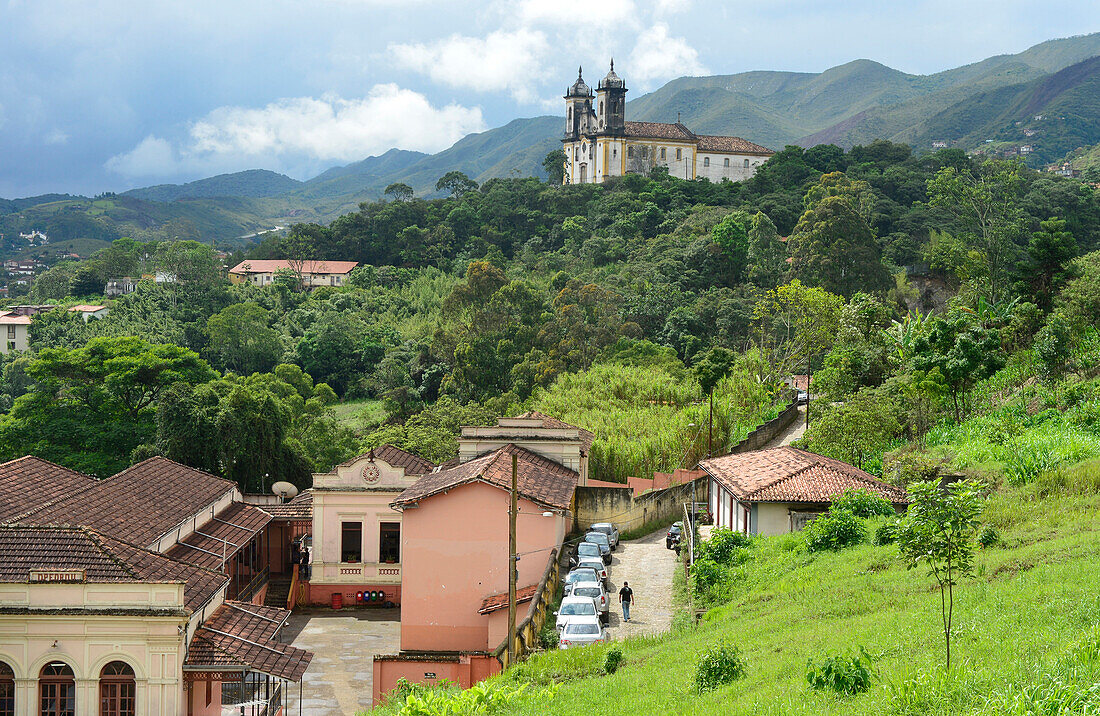 Nossa Senhora do Carmo church in Ouro Preto,Minas Gerais ,Brazil,South America