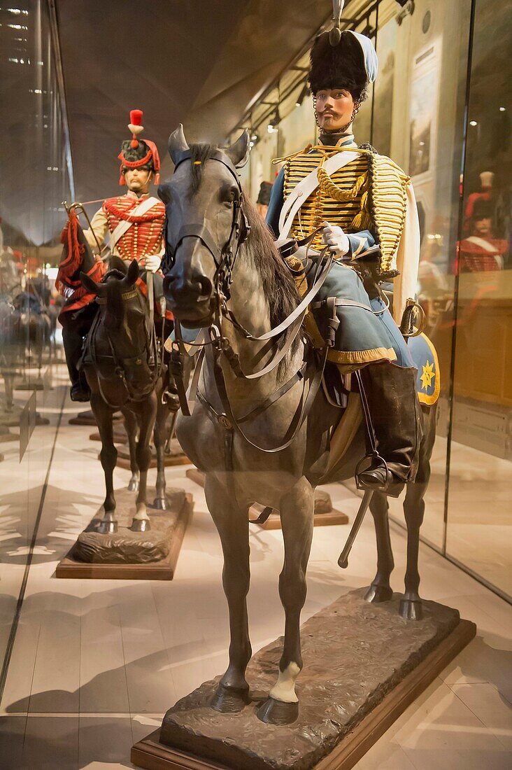 France, Paris 7th district, Invalides, Museum of the army, Rider of the army of Napoleon, room Vauban