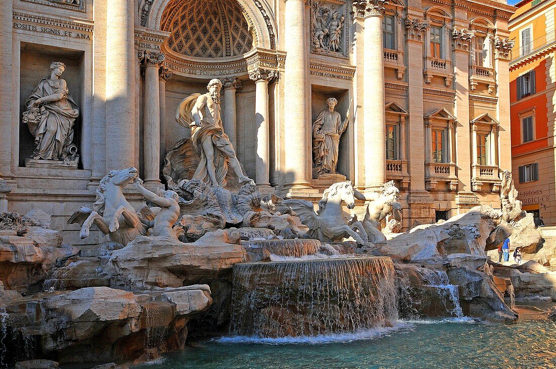 Rome, capital city of Italy, The Trevi Fountain