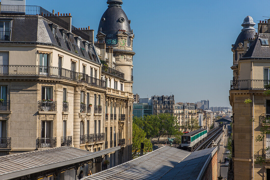 passy metro station, 16th arrondissement, paris (75), ile-de-france, france