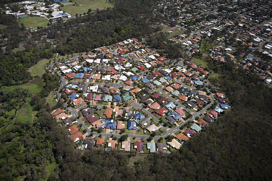 Luftaufnahme von Wellington Point, Brisbane, Australien