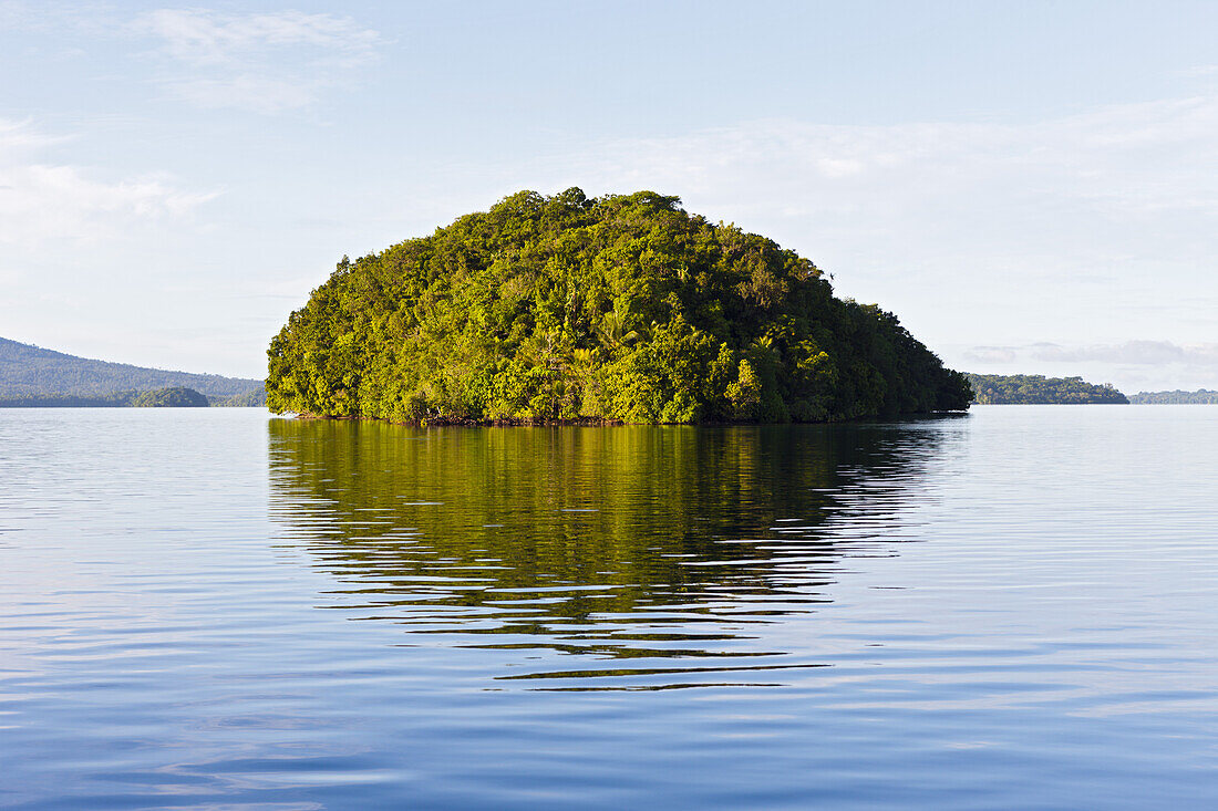 Tropical Island, Marovo Lagoon, Solomon Islands