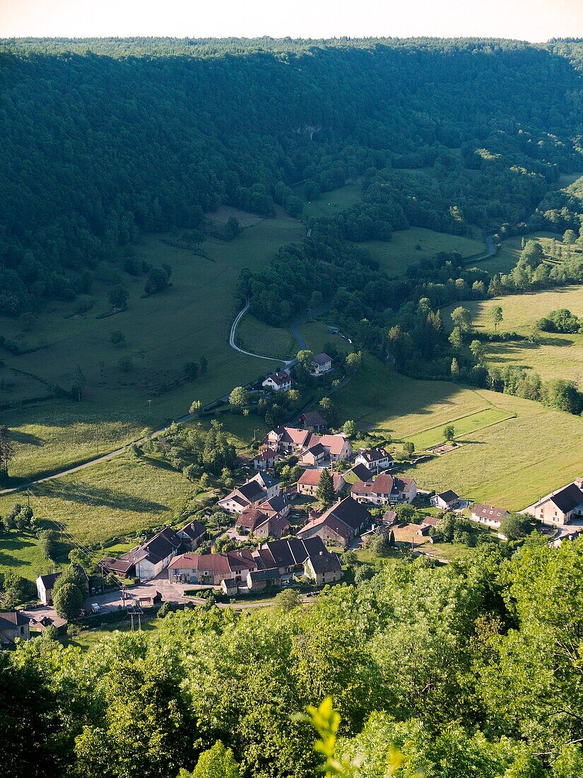 France, Eastern France, Jura, Blois sur Seille village