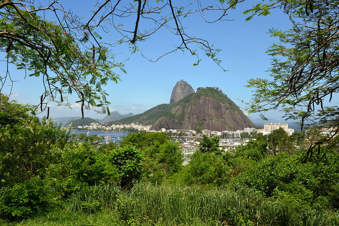 Sugarloaf Mountain in Rio de Janeiro, Brazil, South America