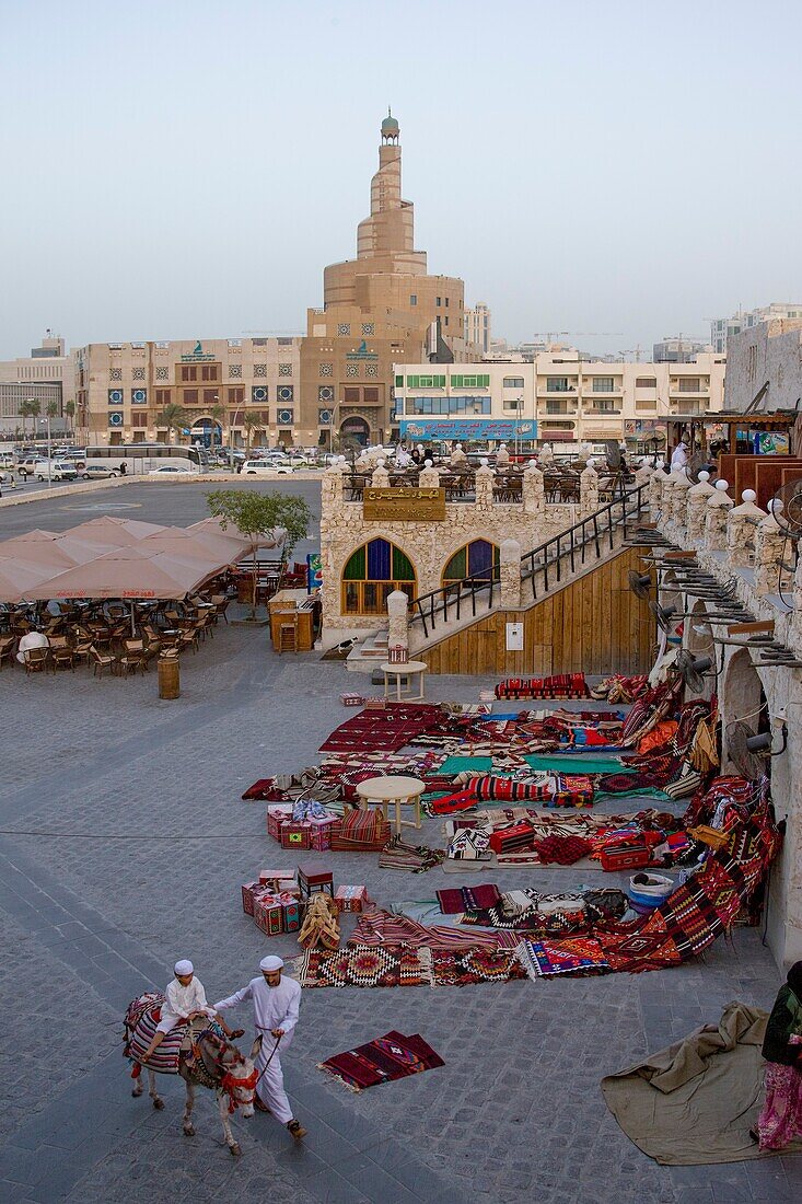 Qatar, Doha City, Souk Wakif and Islamic Culture Center