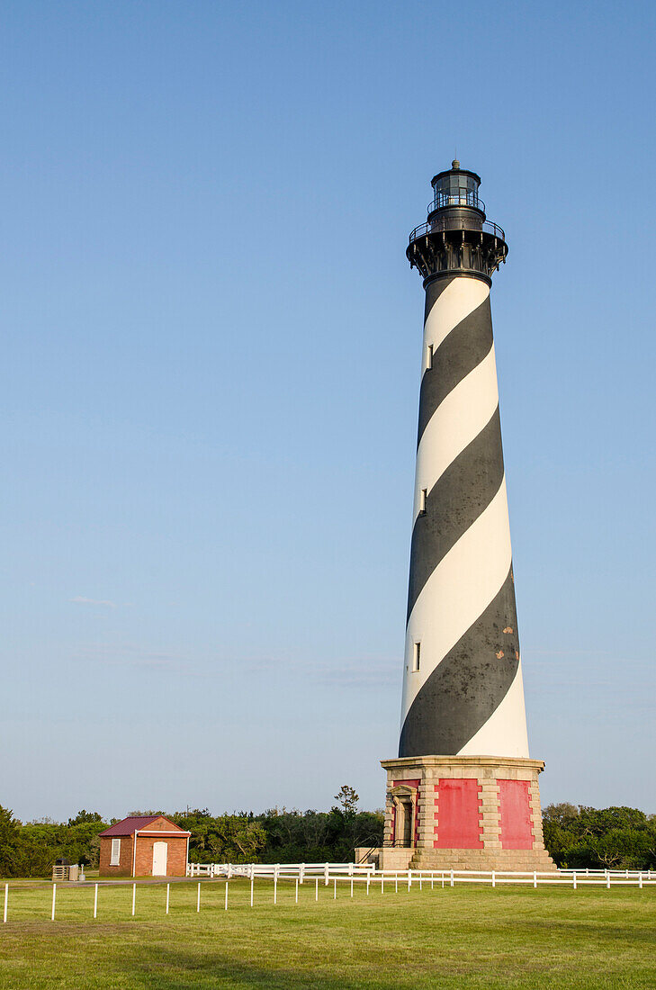 Cape Hatteras Light Station, Hatteras Island, Outer Banks, North Carolina, United States of America, North America