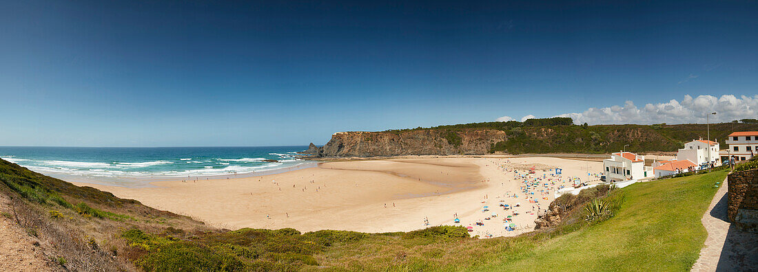 Odeceixe beach along the Vincentine Coast, Costa Vicentina, West coast of the Algarve, Portugal