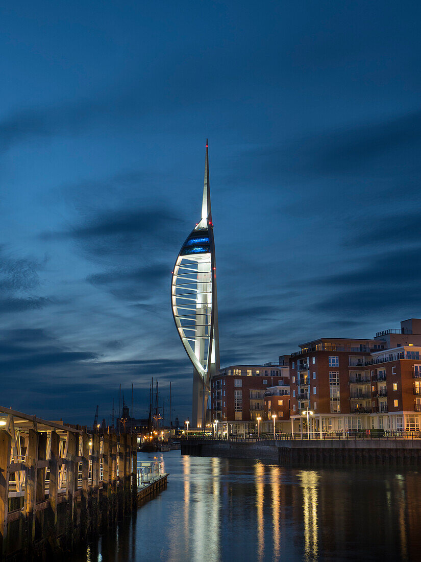 Spinnaker Tower, Portsmouth, Hampshire, England, United Kingdom, Europe