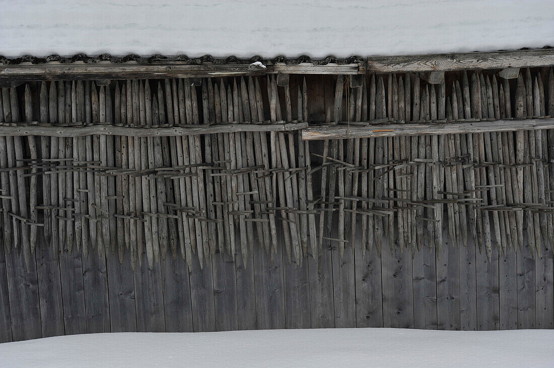 Small hut in the Vals Valley, Tux Alps, Austria