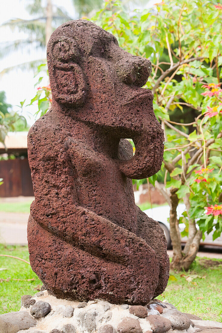 Crafts Market In Hanga Roa, Rapa Nui Easter Island, Chile