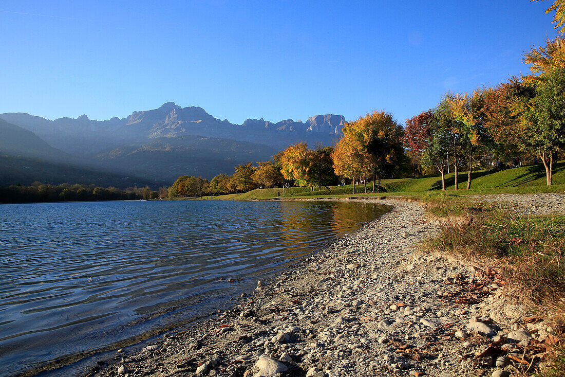 Passy lake, Passy, Haute Savoie, France, Europe