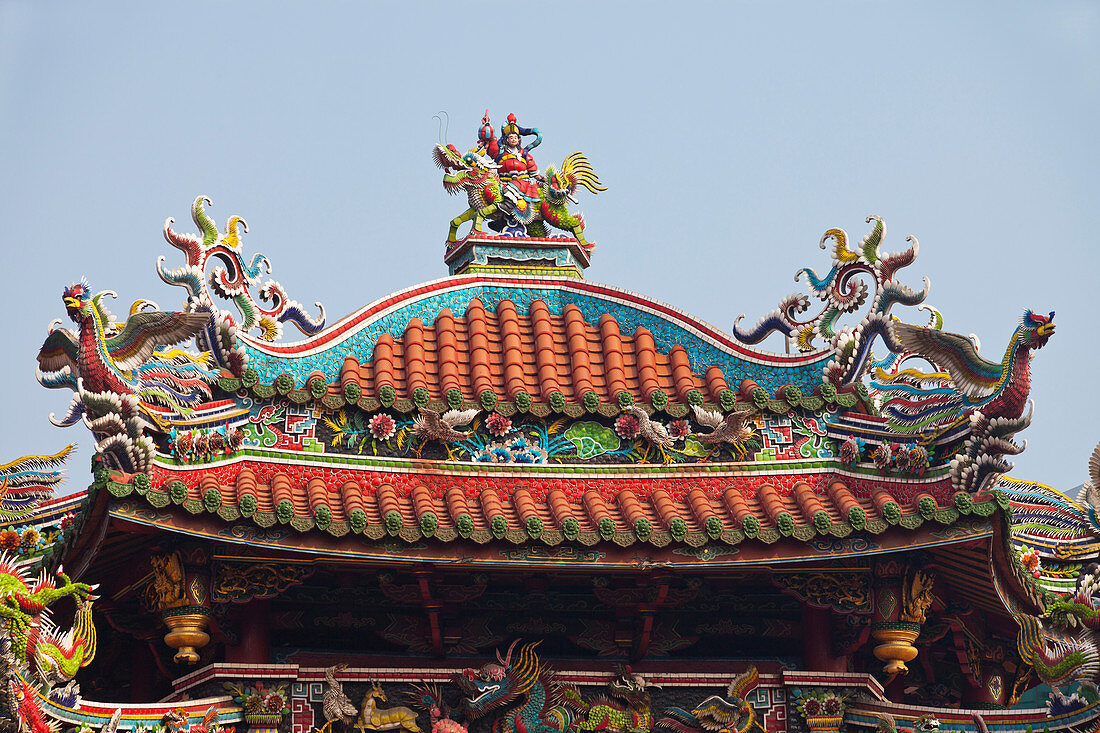 Mengjia Longshan-Tempel in Taipeh, Taiwan, Republik China, Asien