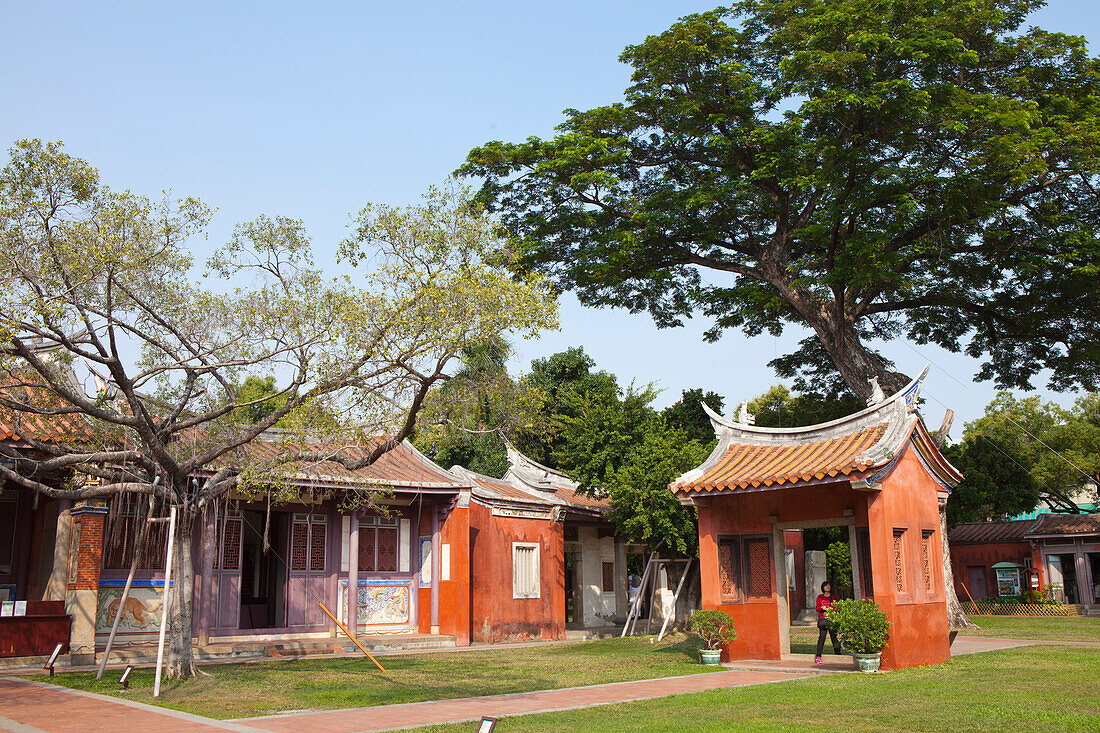 Konfuzius-Tempel in Tainan, Taiwan, Republik China, Asien