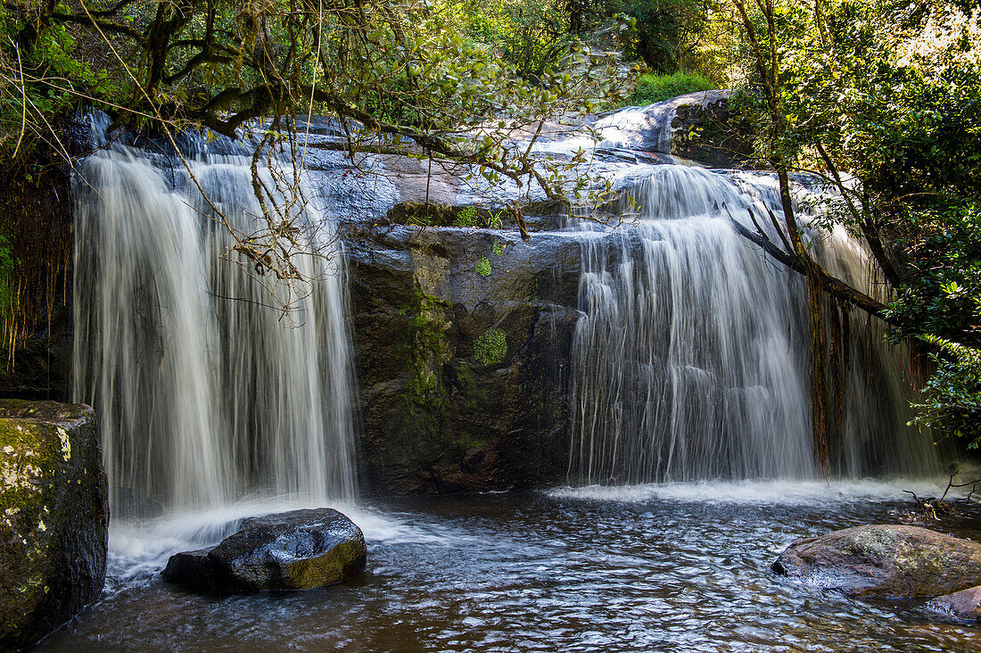 Williams Falls on the Zomba Plateau, Malawi, Africa