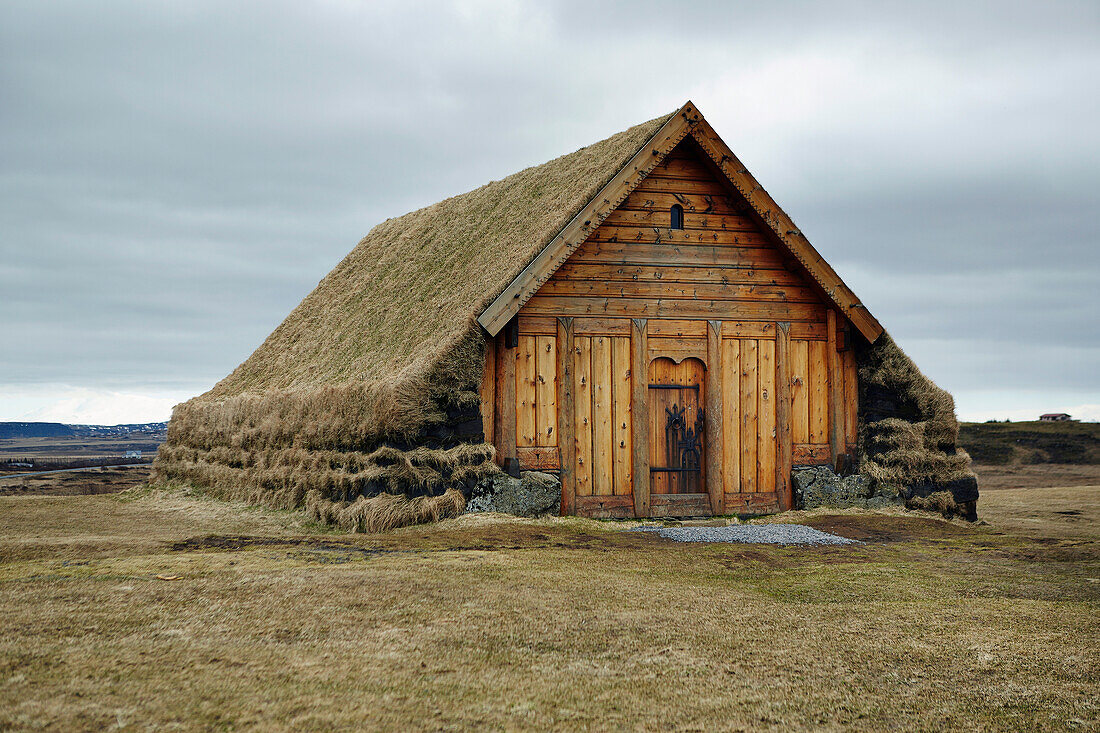 Skalholt Turf Church, Iceland, Polar Regions