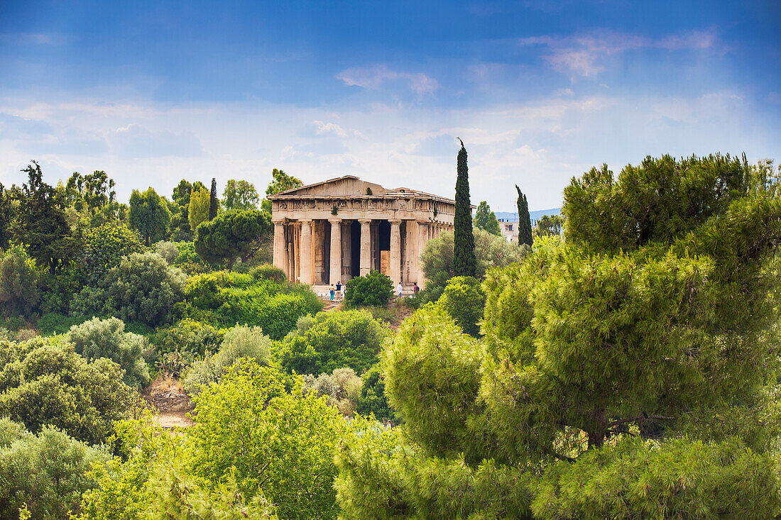 Temple of Hephaestus, The Agora, Athens, Greece, Europe