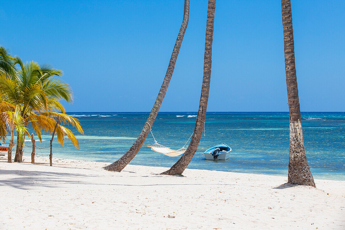 Mano Juan, a picturesque fishing village, Saona Island, Parque Nacional del Este, Punta Cana, Dominican Republic, West Indies, Caribbean, Central America